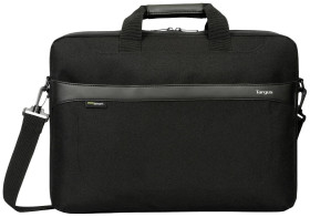 Torba na laptopa Targus GeoLite EcoSmart® Slim Brief TSS991GL, 43,9 cm (17,3") , (S x W x G) 435 x 310 x 57 mm, czarny