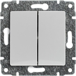 VENA i KOS66 Mechanizm łącznik podwójny (oddzielne tory prądowe) 2x 16AX 250V 911212