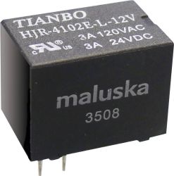 Przekaźnik miniaturowy HJR-4102 Tianbo Electronics HJR4102E-L-5VDC-S-Z 5 V/DC 1 zestyk p