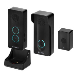 Zestaw domofonowy LEKIO bezprz. bezprzewodowy, bezsłuchawkowy