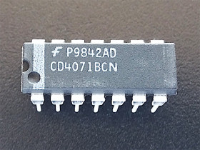 CMOS 4071 DIP14/25 FA