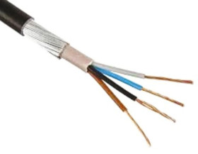 Wielożyłowy kabel przemysłowy Ekranowany 4 16 mm² 600/1000 V Polichlorek winylu PVC 22.8mm 100m RS PRO