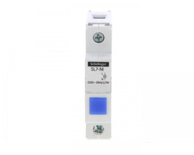 LAMPKA SYGNALIZACYJNA LED SL7 NIEBIESKA SCHELINGER A15-SL7-NI