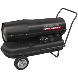 Sealey AB2050 Space Warmer Kerosene/Diesel Heater with Wheels 205,000Btu/hr