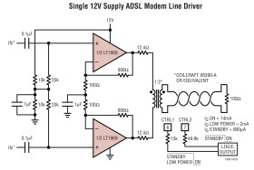 Dual 700MHz, 200mA, Adjustable Current Operational Amplifier