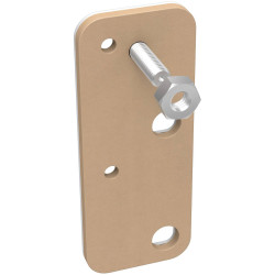 tesa 77908-00000-00 Adhesive screws 2pcs beige 10 kg for brick &amp; stone mounting