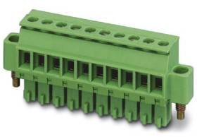 Wtykowy blok zaciskowy 9 -pinowe raster 3.81mm Montaż na kablu Żeński Phoenix Contact
