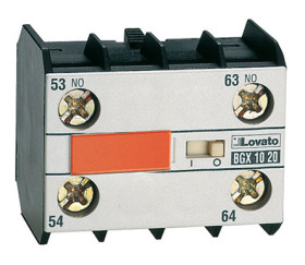Styk pomocniczy Lovato 2 2NC BG Śruba na szynę DIN