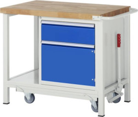 Stół warsztatowy RAU 05 8152A6-107B4F.11, (S x W x G) 1000 x 880 x 700 mm