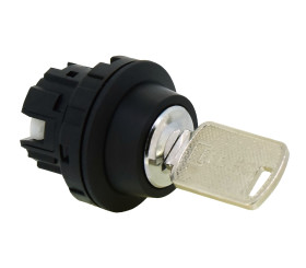 Przełącznik obrotowy kluczykowy 3-pozycyjny Z pamięcią położenia Idec