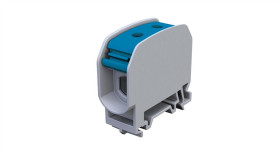 Złączka Szynowa Gwintowa 16Mm Al/Cu Stb 16 (87110) Simblock Niebieska 81000003