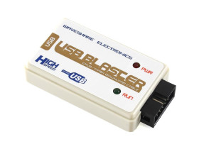 Waveshare USB Blaster V2 Download Cable, compatible with ALTERA USB Blaster FPGA/CPLD programmer, high-speed FT245+CPLD solution