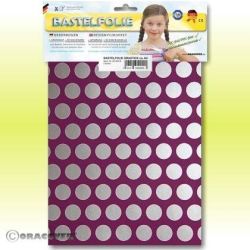 Folia samoprzylepna Oracover Orastick Fun 1 45-054-091-B (D x S) 300 mm x 208 mm fioletowo-srebrny