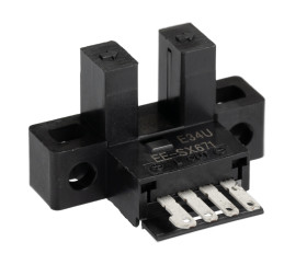 Czujniki fotoelektryczne widełkowy Omron NPN zakres 5 mm Podczerwień