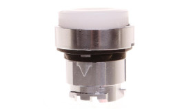 Napęd Przycisku Biały Z Podświetleniem Z Samopowrotem Zb4bw11