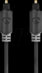 CABW25000AT50 Toslink cable, Toslink plug, 5 m
