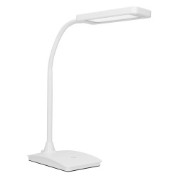 Lampka biurkowa AMET LED DIM 6W 360lm 3000K funkcja ściemniania biała DL-8/W