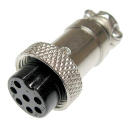 Wtyk żeński NC520(7-F) (NC13) 4A 125V