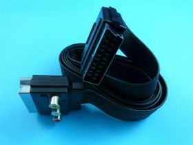 WT.SCART-&gt;SCART 21-PIN+3xRCA 1,5m