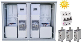 Rozdzielnica elektryczna, złącze kablowe ZP80x60-2P3F-LZ_LZ-RB_OM-E LAKIER UV