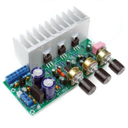 Wzmacniacz audio 2.1 TDA2050 + TDA2030 2x18W + 32W 12V AC