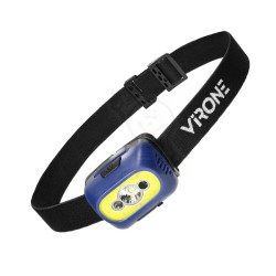 Czołowa accu LED 350lm niebieska Virone 7969