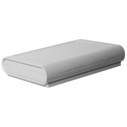 Evatron PP107N Desktop ABS Enclosure Black 168 x 128 x 36mm