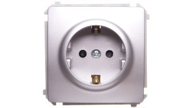 Simon Basic Gniazdo Wtyczkowe Z Uziemieniem Schuko Z Przesłonami Torów 16A...