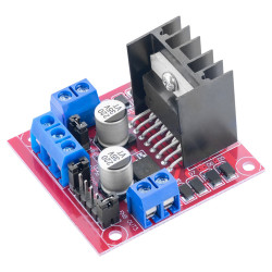 Double H-Bridge DC Motor Controller Board Module AZ-L298N | compatible with Arduino