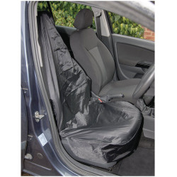 Draper 22596 Side Airbag Compatible Polyester Front Seat Cover