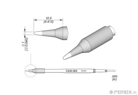 Grot C245903 do rączki JBC T245