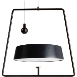 Deko Light 620184 Miram LED Pendant Light 2.2W Black Monochrome