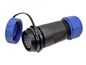 Złącze przemysłowe SP2111/S12; GN kabel ( 12P 5A )