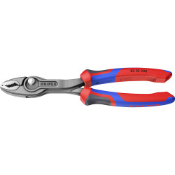 KNIPEX 82 02 200 TwinGrip front and side Gripping Pliers 200 mm