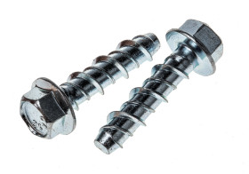 Śruba kotwiąca typu Ankerbolt dł 30mm 8mm Stal powlekana cynkiem Ø 6mm RS PRO Śruba kotwiąca typu Ankerbolt