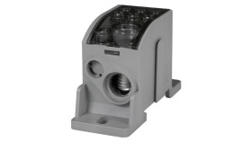 Blok Lkn 160A (1X70/1X16 - 6X16) Al/Cu- Szary