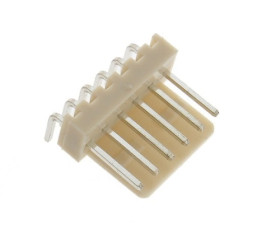 GW06RA wtyk kątowy do druku 6pin; raster 2,54