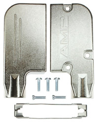 Osłona tylna D-Sub 9 -pinowe Cynk Kąt Proste TE Connectivity E