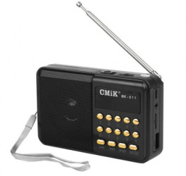RADIO PRZNOSNE MK-011 WYWIETLACZ,USB,MI