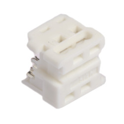 Złącze IDC 4-pinowe 2-rzędowe raster: 1.27mm Żeński Montaż na kablu Molex