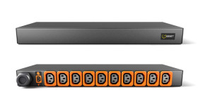 Vertiv GVHVRN102-102L13PS6-IP44, Podstawowy, 1U, Poziome, Czarny, 10 x gniazdo sieciowe, C13 panel
