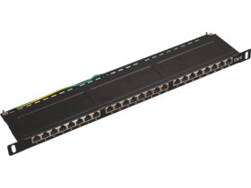 Patch panel OPTIMUM STP kat.5e 24 porty 0.5U ALANTEC - ALANTEC