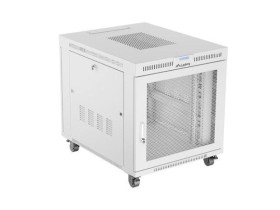 Szafa instalacyjna RACK stojąca 19 15U 800X1000 szara drzwi perforowane LCD FF01-8015-23SL