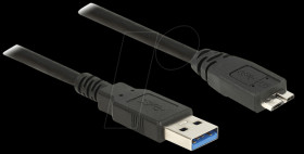 85076 Cable USB 3.0 Type-A male > USB 3.0 Type Micro-B male 5.0 m blac
