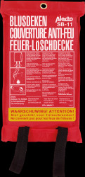 SB11 Fire blanket, 100 x 100 cm
