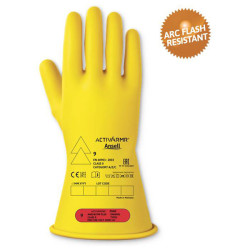 Ansell RIG011Y120 ActivArmr Electricians Gauntlet Size 12 Natural Rubber