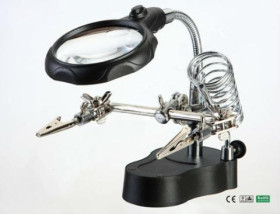 ZESTAW OPTYCZNY-TRZECIA RĘKA Z PODŚWIET.