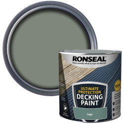 Ronseal 39162 Ultimate Protection Decking Paint Willow 2.5 litre