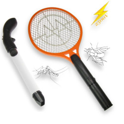 Zestaw na owady komary muchy pająki mole odkurzacz +łapka elektryczna