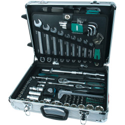 Br&#xFC;der Mannesmann M29077 Tool Box 159-Piece Compact Handy Set